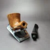 Kaywoodie Straight Grain Diamond Shank Dublin Estate Briar Pipe, American Estates - Image 11