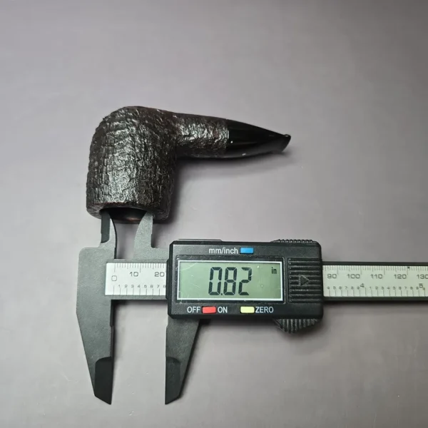 Dunhill 2001 Ring Grain 4903 Sandblasted Nosewarmer Estate Briar Pipe, English Esates - Image 11