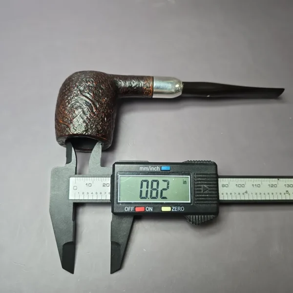 Savinelli Punto Oro 128 Sandblasted Army Mount Estate Briar Pipe, Italian Estates - Image 11