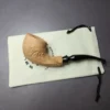 Morgan Bones Sandblasted Horn Briar Pipe, New - Image 11