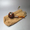 Ph Vigen 1990 Smooth Apple Estate Briar Pipe, Unsmoked - Image 11