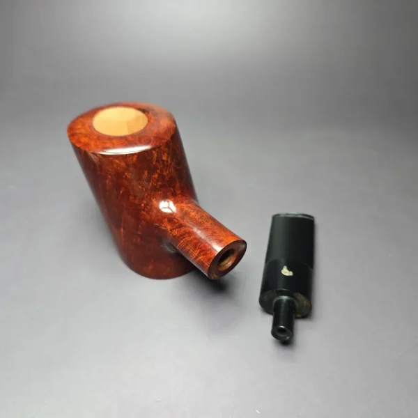 L'Anatra Ventura Speeding Poker Smooth Estate Briar Pipe, Unsmoked - Image 11