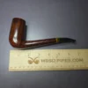 JT Cooke 2001 Magnum Smooth 1/4 Bent Stack Estate Briar Pipe, Unsmoked - Image 11