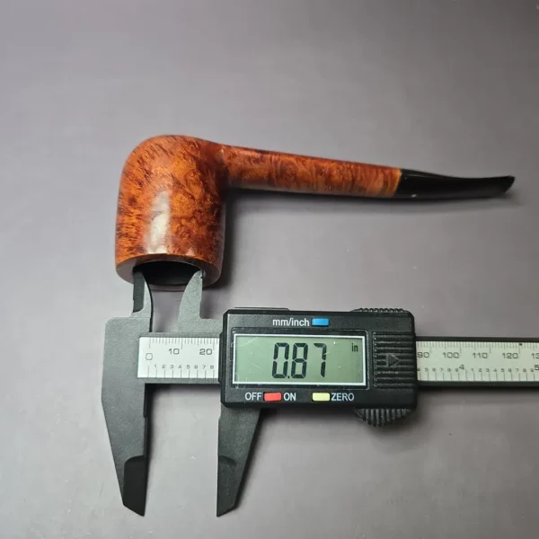 Savinelli Punto Oro 814 KS Smooth Canadian Estate Briar Pipe, Italian Estates - Image 12