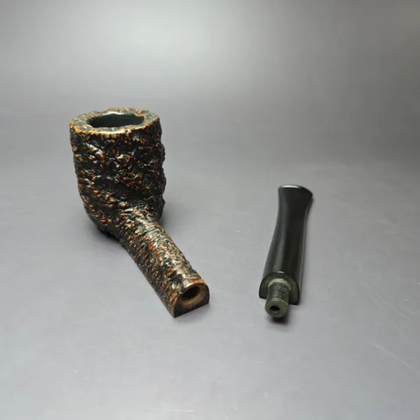 Castello (1950s/60s) Sea Rock Briar 67 Billiard Sitter Estate Briar Pipe, Italian Estates - Image 12