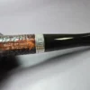 Tudor Bark by Les Wood Sandblasted Billiard Estate Briar Pipe, English Estates - Image 12