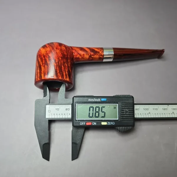 Walt Cannoy Cardinal House Hollingsworth C24 Handmade Briar Pipe, New - Image 12