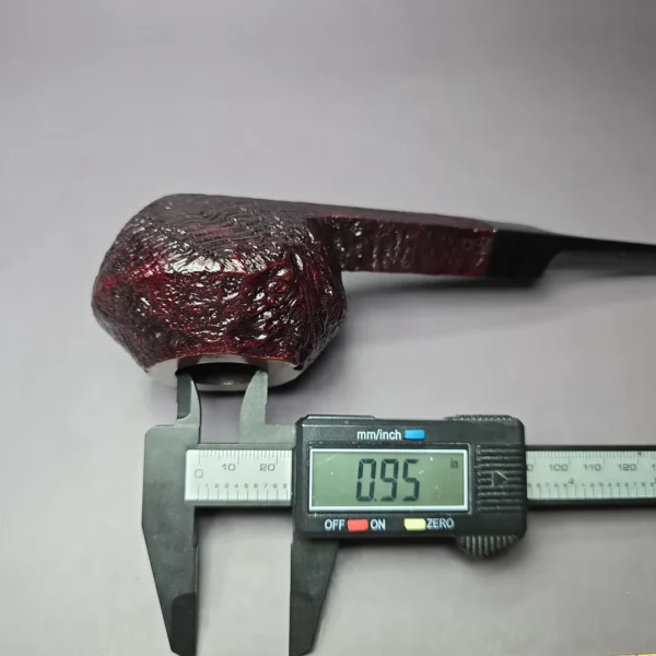 Ashton 1990s Pebble Grain EXL Squat Bulldog Estate Briar Pipe, English Estates - Image 12