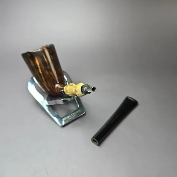 Walt Cannoy Cardinal House Hollingsworth E24 Handmade Briar Pipe, New - Image 12