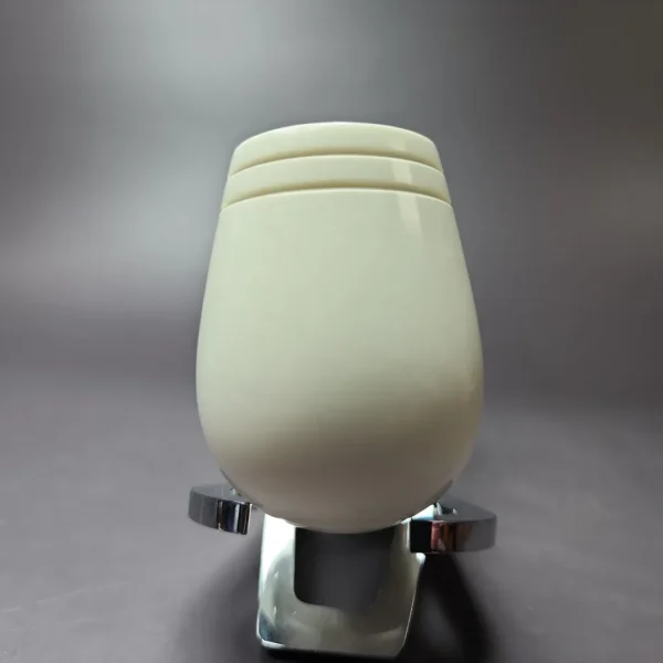 MBSD Meerschaum Silver Reverse Calabash Brandy Block Meerschaum Pipe, New - Image 4