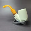 MBSD Meerschaum Deluxe Oom Paul Block Meerschaum Pipe, New - Image 5