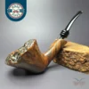 Ben Wade Tawny Smooth Freehand Estate Briar Pipe, Danish Estates