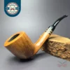 Viprati 2 Clover Smooth Panel Shank Dublin Estate Briar Pipe, Italian Estates