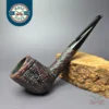 Dunhill 1939 Patent Shell 59 Sandblasted Billiard Estate Briar Pipe, English Estates