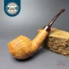 Sean Reum Sandblasted Apple Handmade Briar Pipe, New