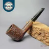 Stanwell SSM 97 Sandblasted Hex Shank Billiard Estate Briar Pipe, Danish Estates