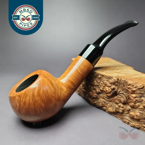 Michel Smooth Author Estate Briar Pipe, Unsmoked