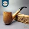 Vipirati 1 Clover Smooth Bent Billiard Estate Briar Pipe, Italian Estates