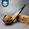 Custombilt 18 Rusticated Bulldog Estate Briar Pipe, American Estates