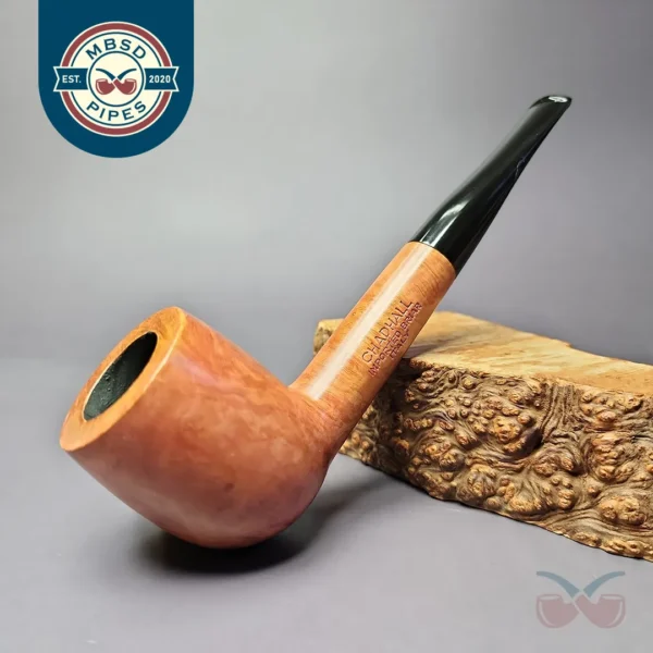 Chadhall Smooth Billiard Estate Briar Pipe, Italian Estates