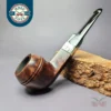 Peterson Aran Nickel Mounted 150 Smooth Estate Briar Pipe, Irish Estates