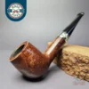Peterson Aran Nickel Mounted 106 Smooth Billiard Estate Briar Pipe, Irish Estates