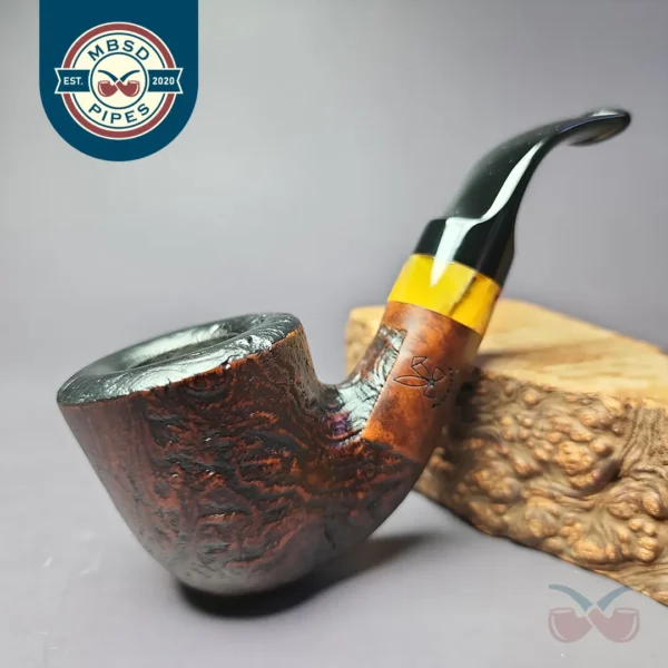 Morgan BlackJack 20 Limited Edition Sandblasted Dublin Briar Pipe, New