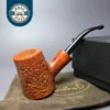 Ascorti Sabbia Di Oro Sandblasted Cherrywood Sitter Estate Briar Pipe, Unsmoked