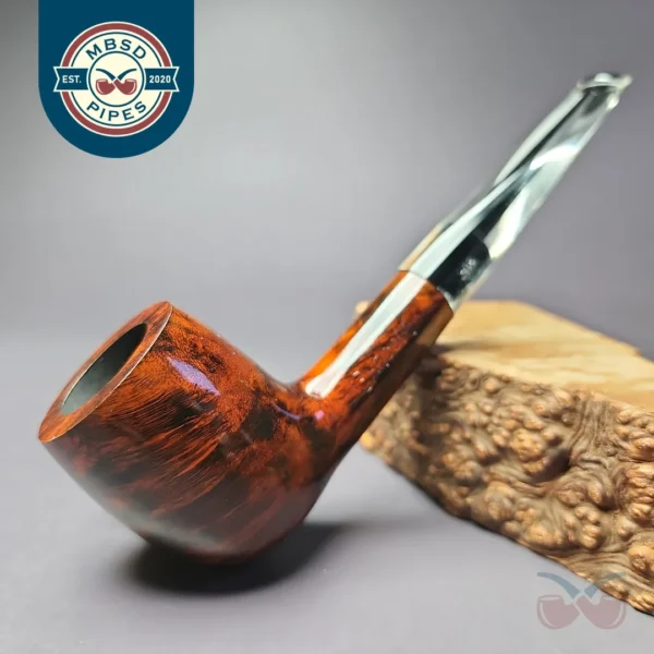Chacom Baccara 185 Smooth Billiard Estate Briar Pipe, Unsmoked