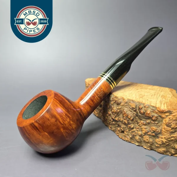 Gigi Epoca Smooth Apple Estate Briar Pipe, Unsmoked