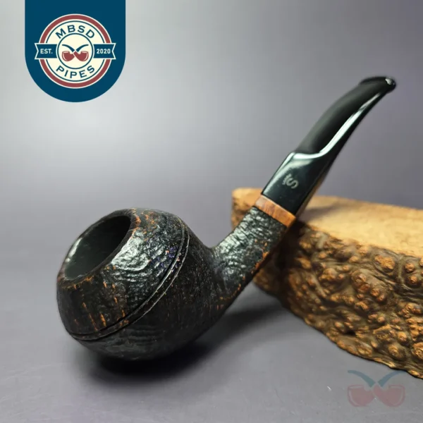 Stanwell 191 Sandblasted Bulldog Estate Briar Pipe, Danish Estates