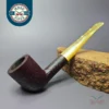 Sean Reum Glacier Sandblasted Featherweight Billiard Briar Pipe, New