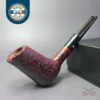 Ascorti Sabbia di Oro Sandblasted XL Stack Poker Estate Briar Pipe, Unsmoked