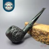 Dunhill 1955 Shell Briar K Sandblasted Apple Estate Briar Pipe, English Estates