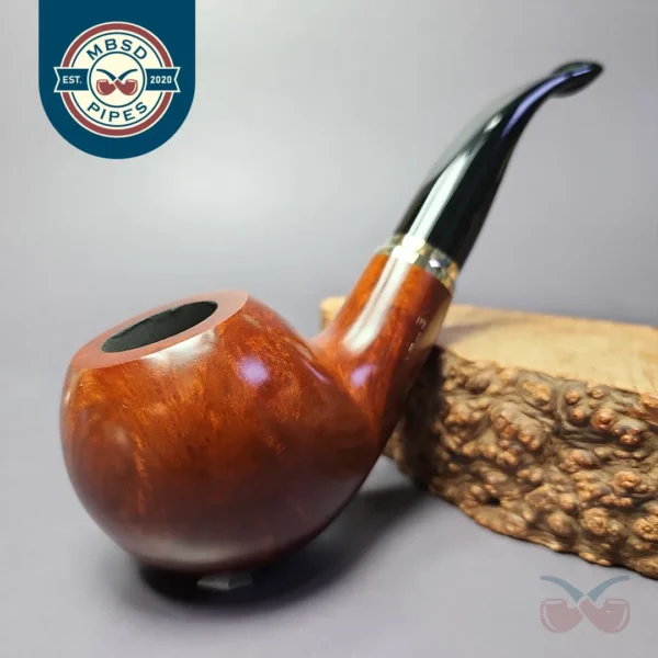 Vauen 3210 Smooth Author Estate Briar Pipe, Unsmoked, 9mm