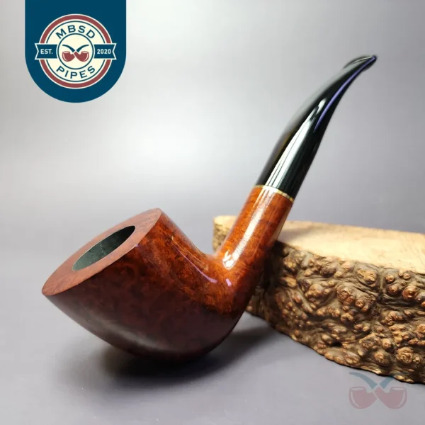 Vauen 3030 Smooth Bent Dublin Estate Briar Pipe, Unsmoked, 9mm