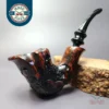 Nording Rusticated Freehand Estate Briar Pipe, Unsmoked