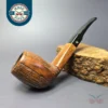 Comoy's Highgate 599 Rusticated Panel Shank Pear Estate Briar Pipe, English Estates