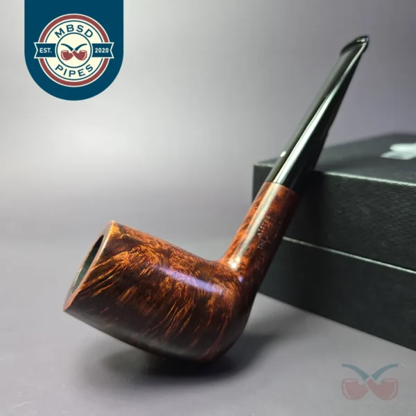Dunhill 2018 Amber Root 5112 Smooth Chimney Estate Briar Pipe, English Estates