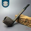 Lumberman Special Rusticated Lumberman Estate Briar Pipe, English Estates