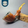 Bari Wiking XL Partially Rusticated Freehand Estate Briar Pipe, Danish Estates