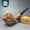 Kaywoodie Oversize Partially Rusticated Pot Estate Briar Pipe, American Estates