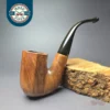 Ed Burak Connoisseur Smooth Panel Oom Paul Estate Briar Pipe, American Estates