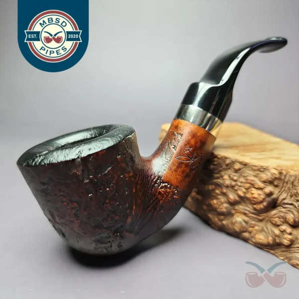 Morgan BlackJack 20 Sandblasted Dublin Briar Pipe, New