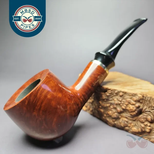Vauen 3314 Smooth Pot Estate Briar Pipe, Unsmoked, 9mm