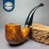 Merchant Service Smooth "Full Bent" Handmade Briar Pipe, New
