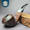 Morgan BlackJack 30 Sandblasted Bulldog Briar Pipe, New
