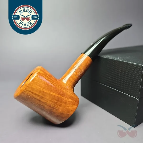 Dunhill 1997 Dead Root 2 Star Smooth Poker Estate Briar Pipe, Unsmoked