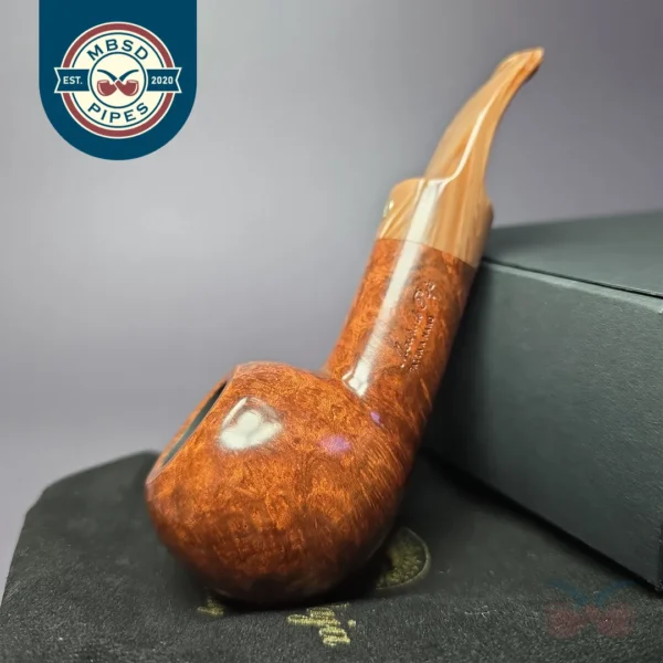 Mastro de Paja Pompei Smooth Author Estate Briar Pipe, Unsmoked