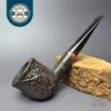 Dunhill 1964 Shell Briar Sandblasted Pot Estate Briar Pipe, English Estates